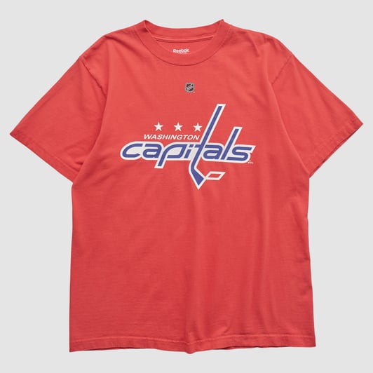 Washington Capitals Reebok 2010s T-shirt - Red - M by Fanatics Real Vintage