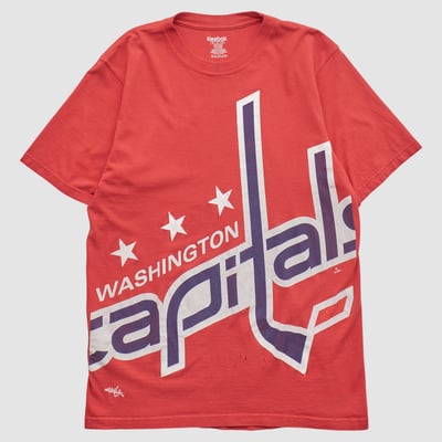 Washington Capitals Reebok 2010s T-shirt - Red - XS by Fanatics Real Vintage