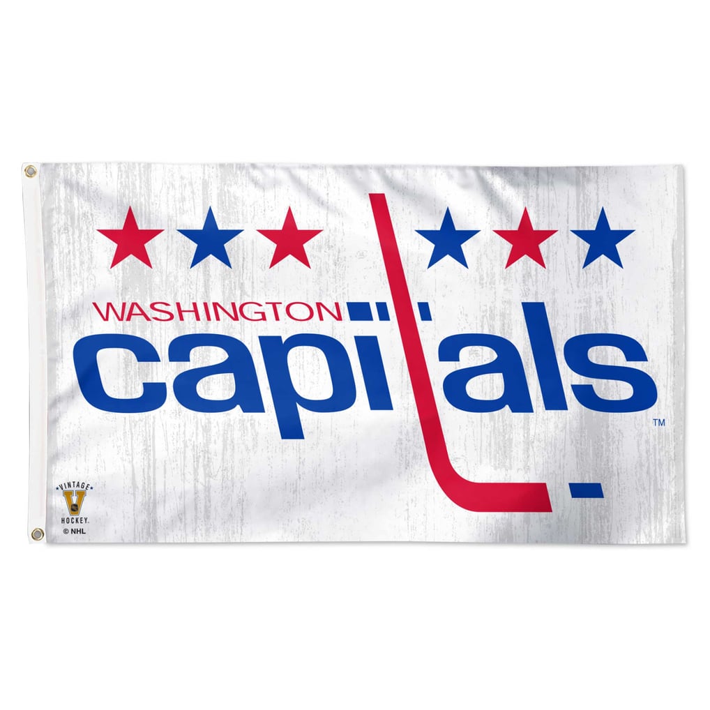 Washington Capitals WinCraft 3’ x 5’ Single-Sided Retro Deluxe Flag