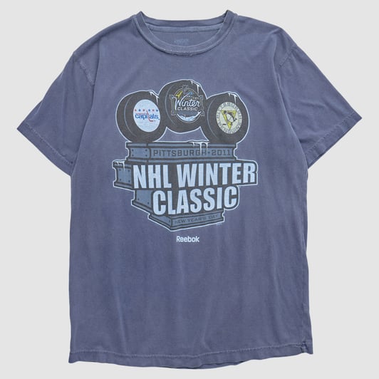 Winter Classic Reebok 2011 T-shirt - Navy - M by Fanatics Real Vintage