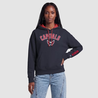 Washington Capitals Champion Women's Hoodie - Navy