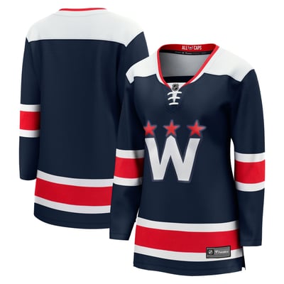 Washington Capitals Fanatics Women's Alternate  Breakaway Jersey - Navy