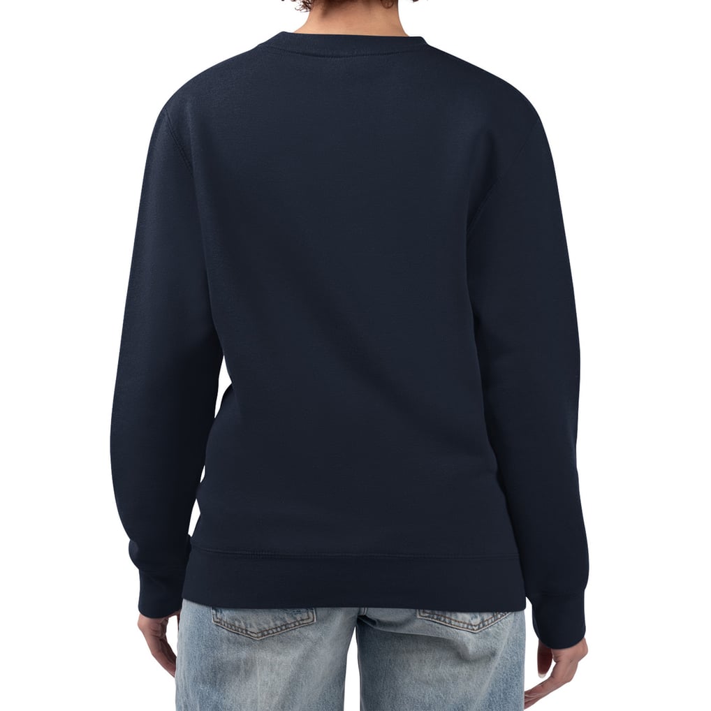 Washington Capitals G-III 4Her by Carl Banks Women's Team Logo Tri-Blend Fleece Pullover Sweatshirt - Navy