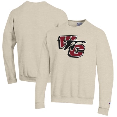 Washington College Shoremen Champion Powerblend Sweatshirt - Oatmeal