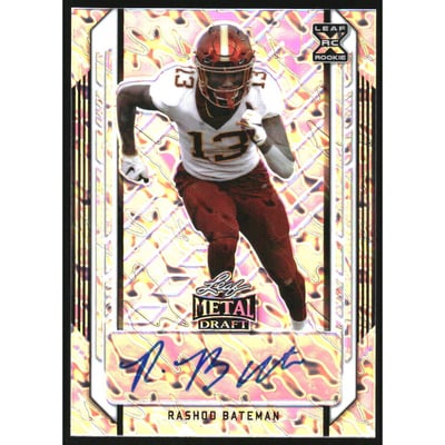 2021 Leaf Metal Draft Marbles #RB2 Rashod Bateman