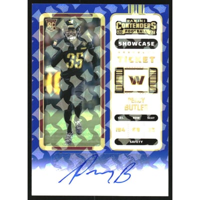 2022 Panini Contenders Showcase #205 Percy Butler AU