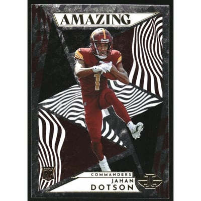 2022 Panini Illusions Amazing #24 Jahan Dotson