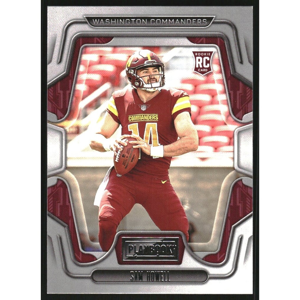 2022 Panini Playbook #105 Sam Howell RC