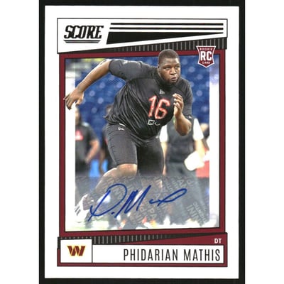 2022 Score Signatures #360 Phidarian Mathis