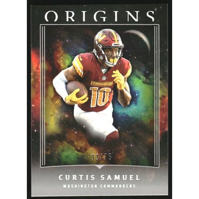 2023 Panini Origins Silver #91 Curtis Samuel