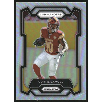 2023 Panini Prizm Prizms Silver #294 Curtis Samuel