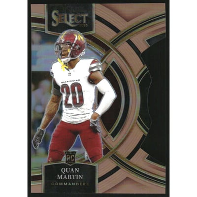 2023 Select Prizm Copper Die Cut #137 Quan Martin