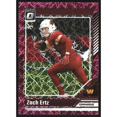 2024 Donruss Optic Pink Velocity #197 Zach Ertz