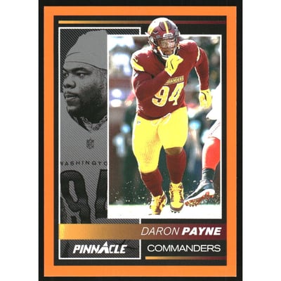 2024 Panini Encore Orange #200 Daron Payne