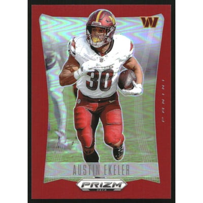 2024 Panini Prizm Deca Prizms Red #292 Austin Ekeler