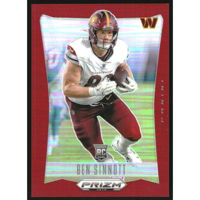 2024 Panini Prizm Deca Prizms Red #296 Ben Sinnott