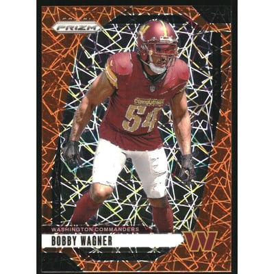 2024 Panini Prizm Prizms Lazer #293 Bobby Wagner