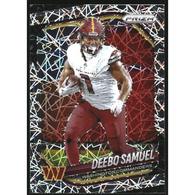 2025 Panini Prizm Prizms Lazer #133 Deebo Samuel