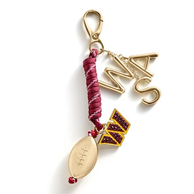 Washington Commanders BaubleBar Paracord Bag Charm