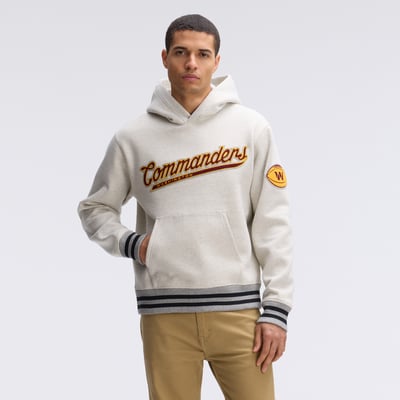 Washington Commanders Fanatics IconicFleece Tipped Hoodie - Oatmeal