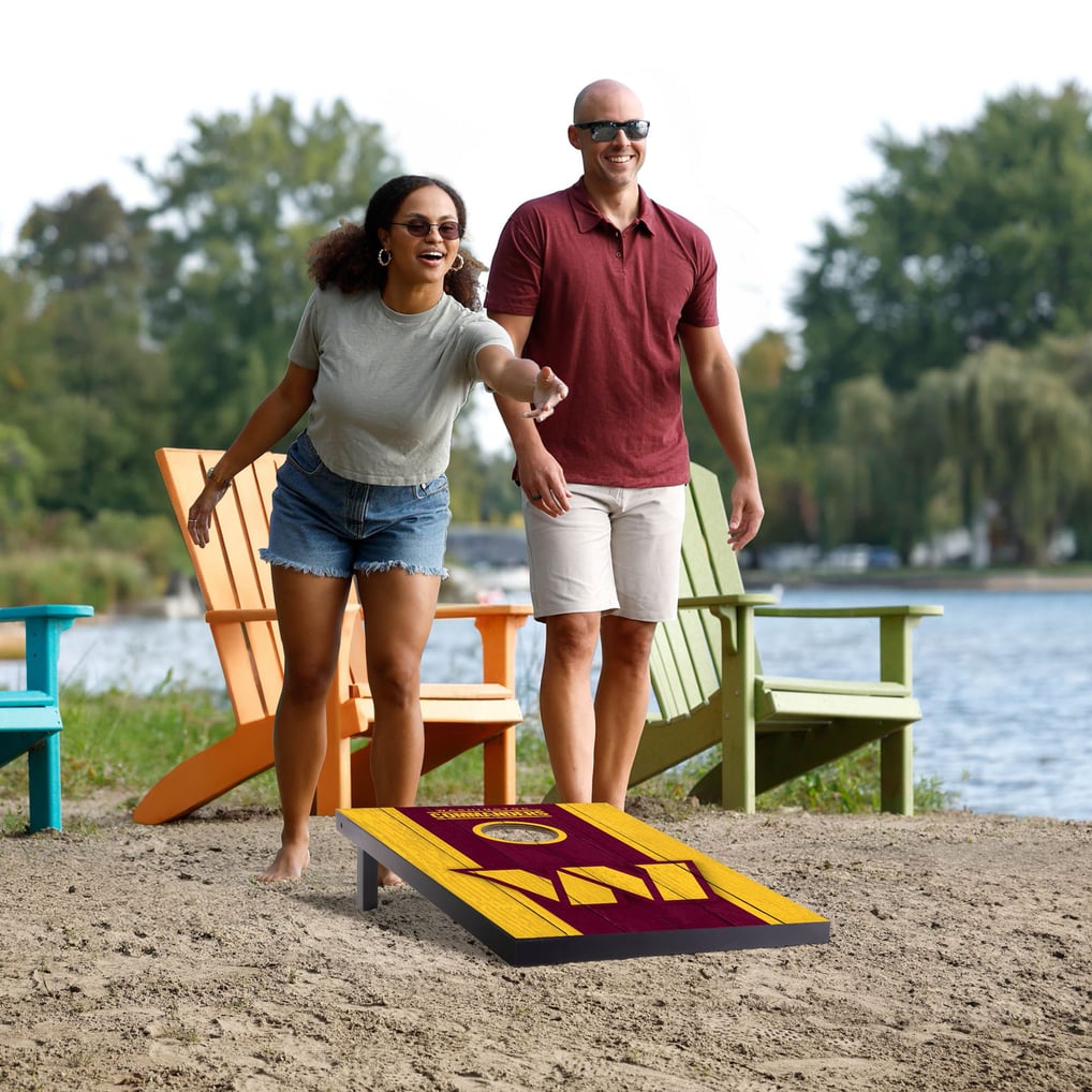 Washington Commanders Fanpoint 2' x 3' Cornhole Game with Bags
