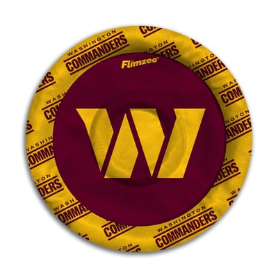 Washington Commanders Fanpoint Flimzee Bean Bag Flying Disc