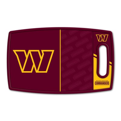 Washington Commanders Fanpoint Logo Series Cutting Board
