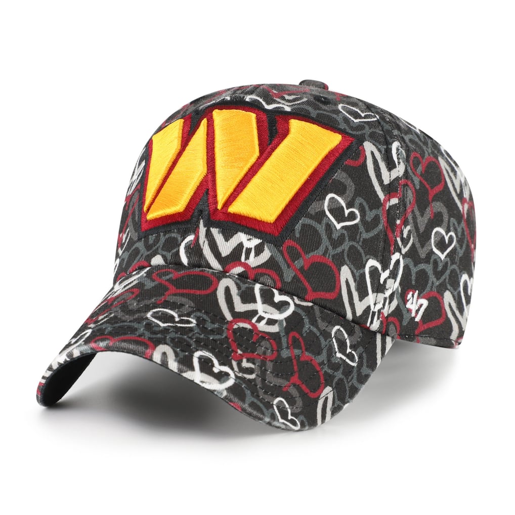 Washington Commanders '47 Girls Preschool Mural Clean Up Adjustable Hat - Black