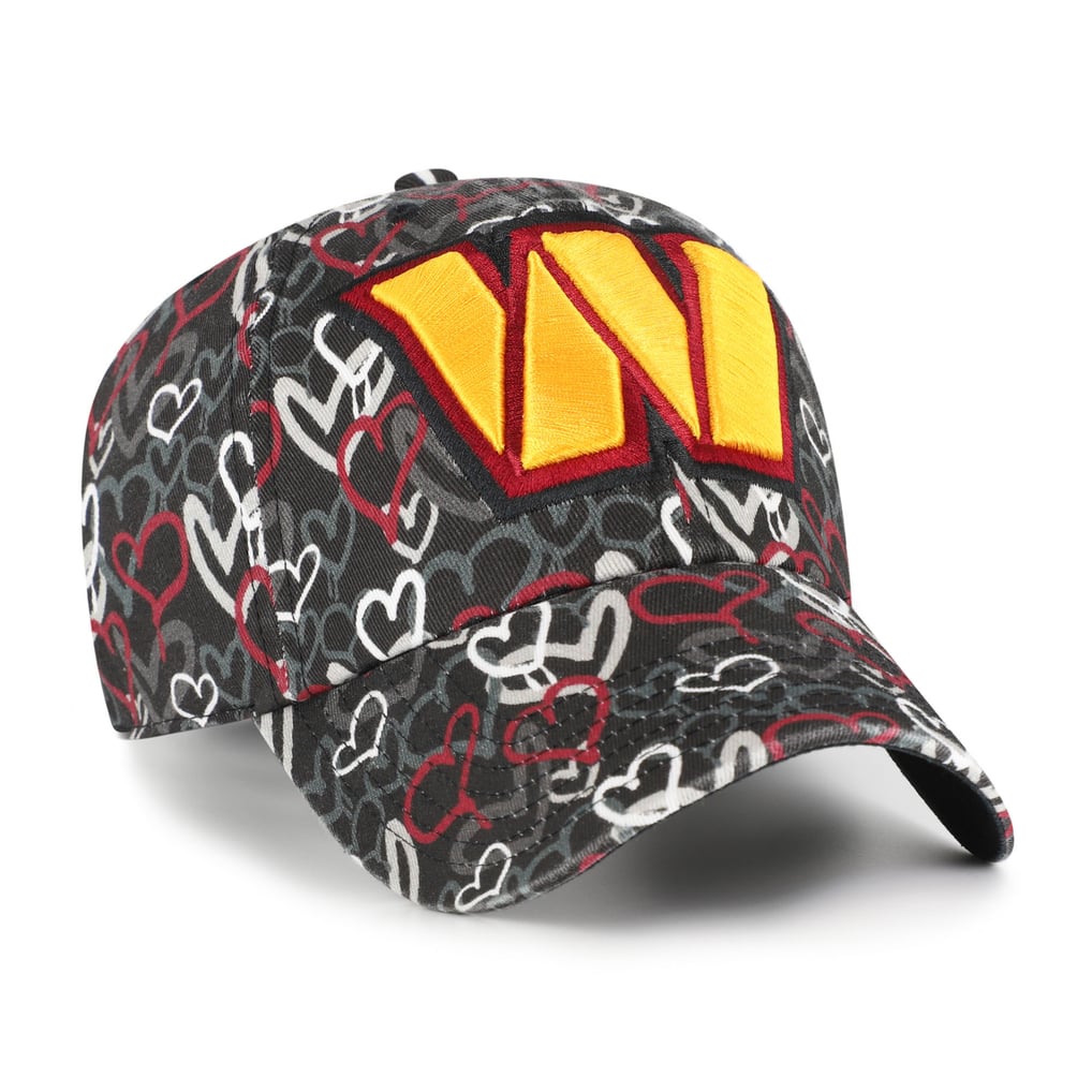 Washington Commanders '47 Girls Preschool Mural Clean Up Adjustable Hat - Black