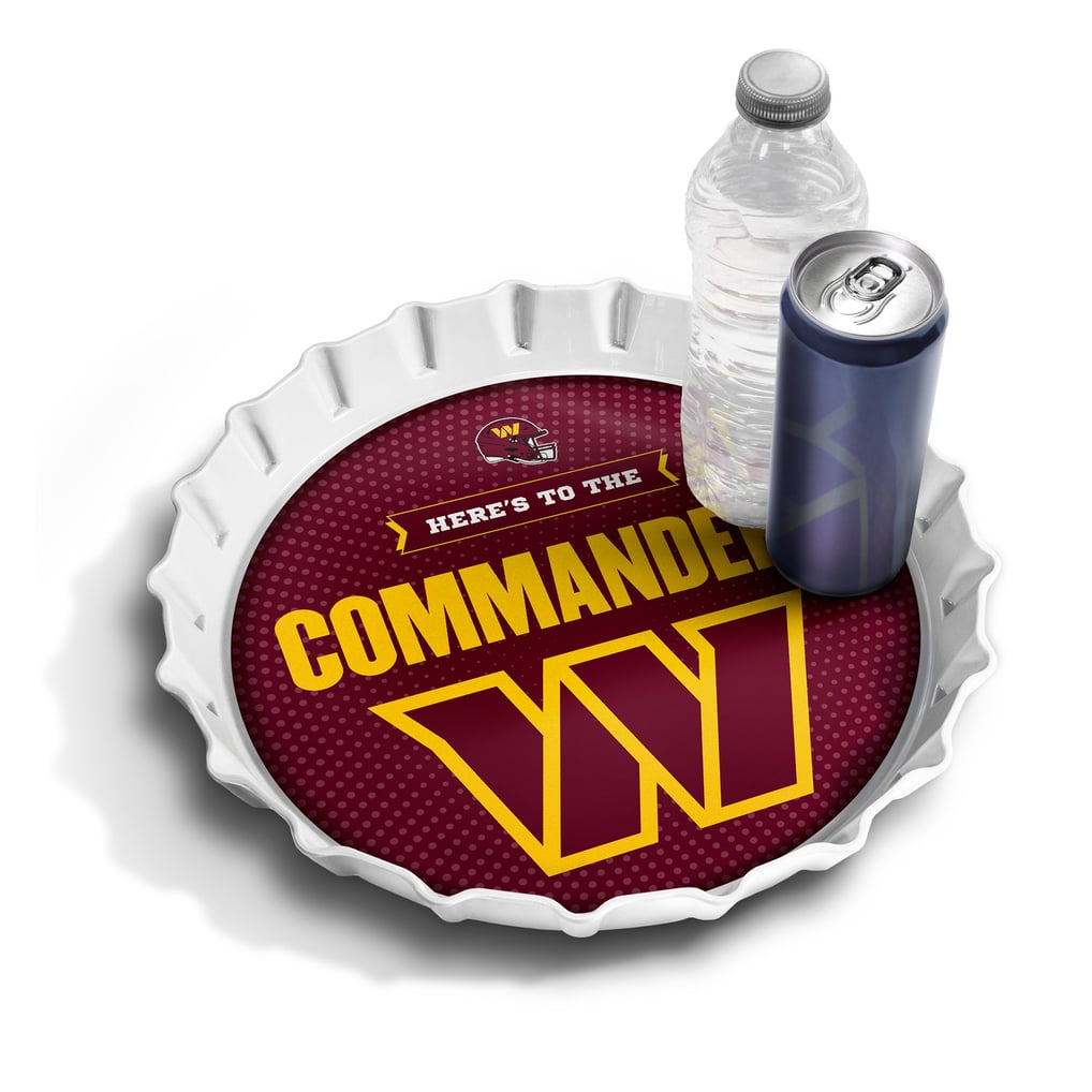 Washington Commanders IDNA 13" Bottle Cap Serving Tray