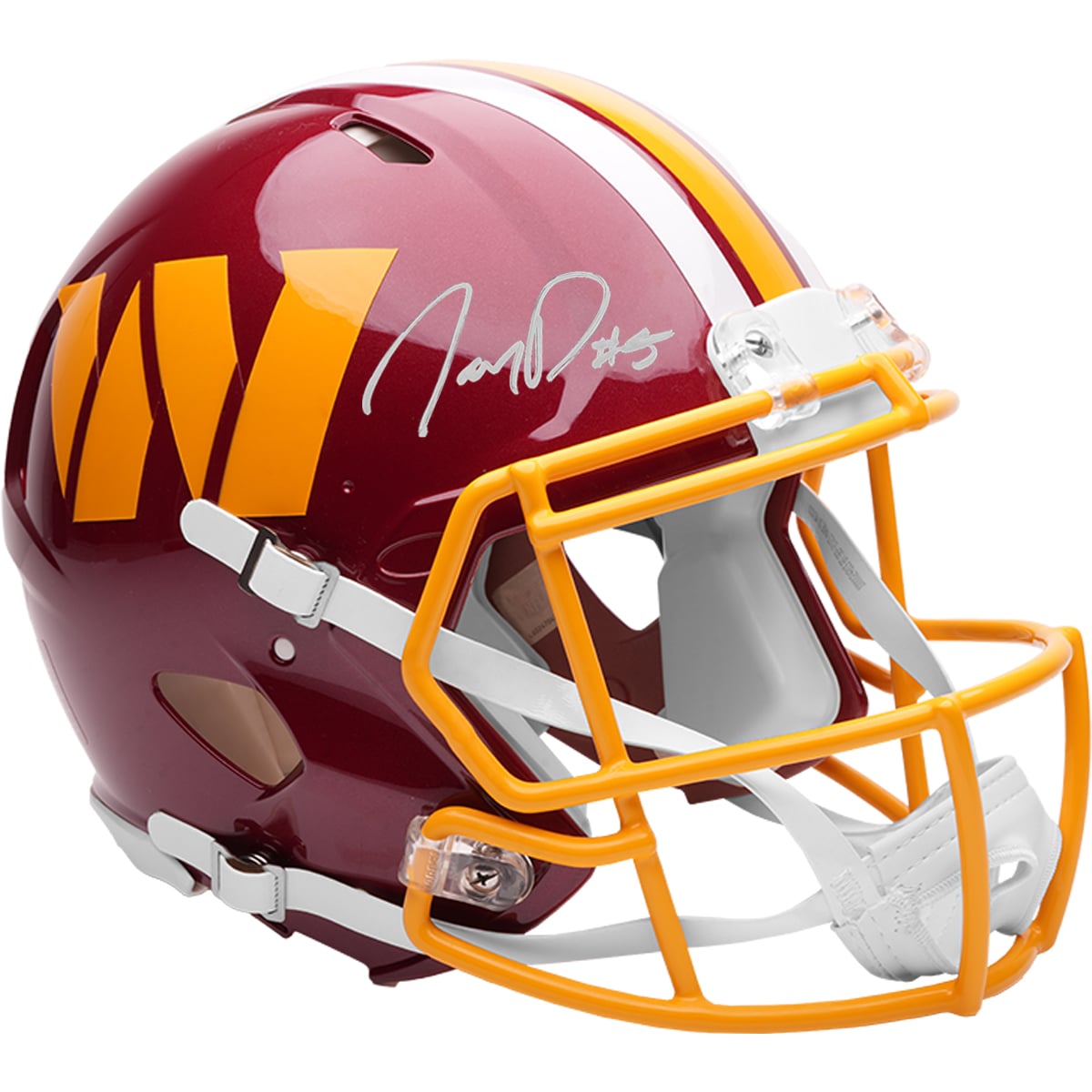 Commanders Signature Jayden Daniels Washington Commanders Autographed Fanatics Authentic ...