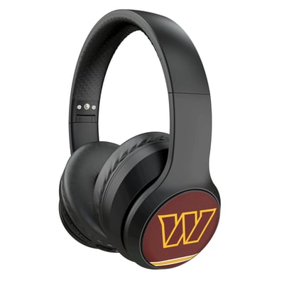 Washington Commanders Keyscaper Stripe Wireless Bluetooth Headphones With Case