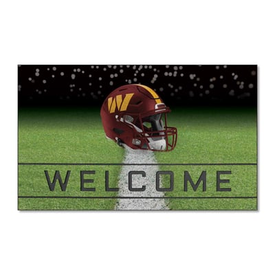 Washington Commanders Logo Brands 18" x 30" Crumb Rubber Door Mat
