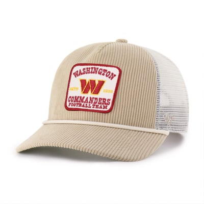 Washington Commanders '47 Cordlandia Hitch Adjustable Hat - Khaki
