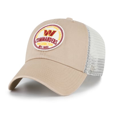 Washington Commanders '47 Felton Clean Up Adjustable Hat - Khaki