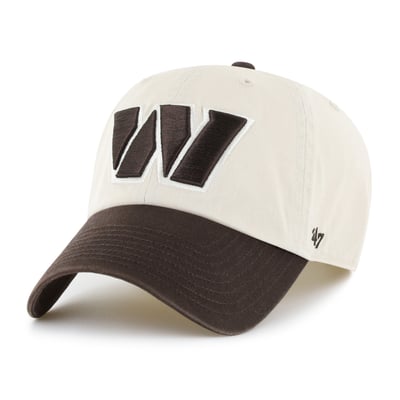 Washington Commanders '47 Clean Up Adjustable Hat - Natural/Brown