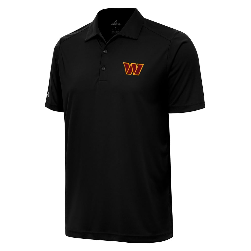 Washington Commanders Antigua  Personalized Tribute Polo - Black