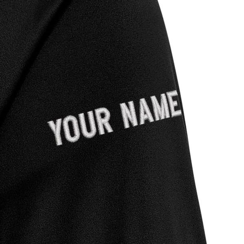Washington Commanders Antigua  Personalized Tribute Quarter-Zip Pullover - Black