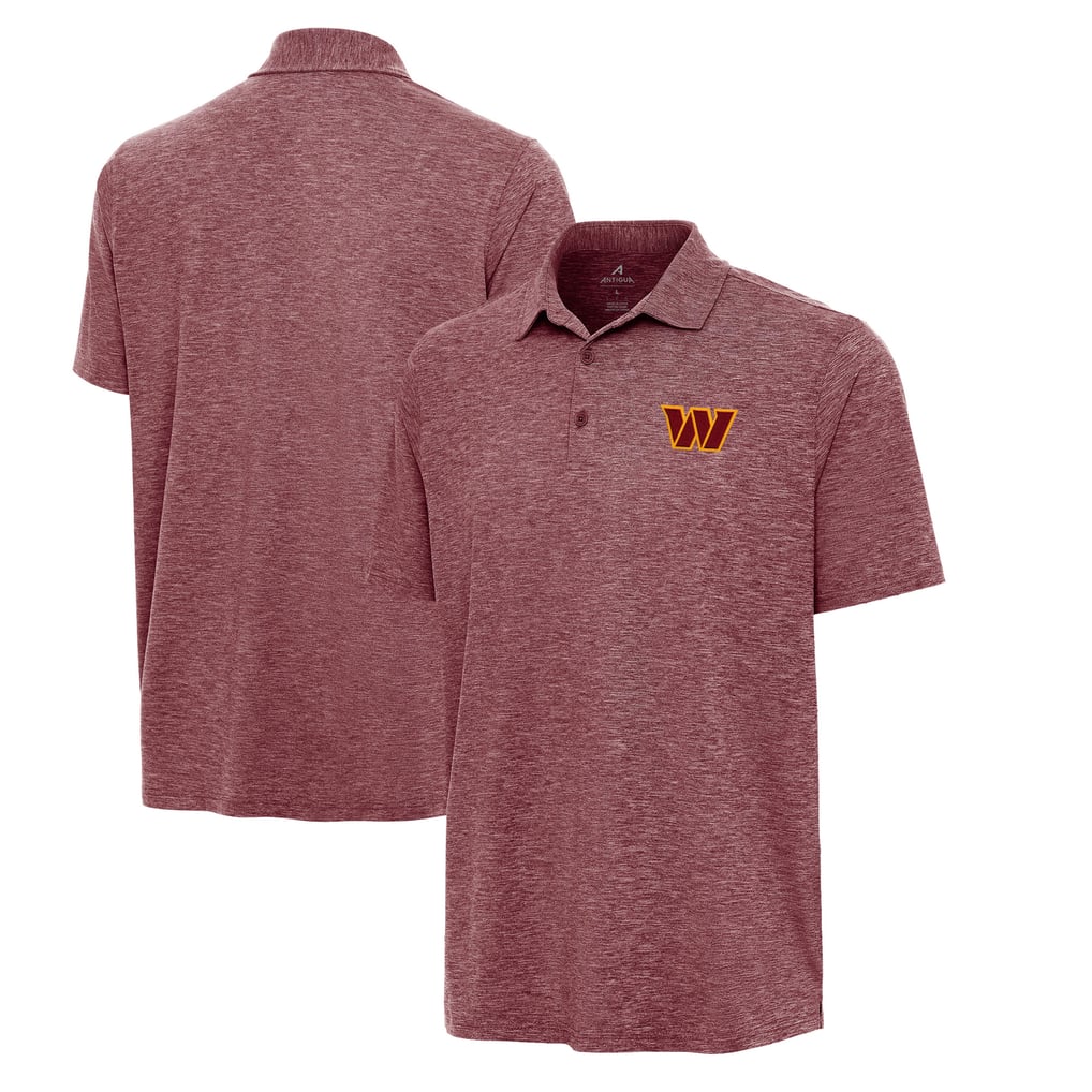 Washington Commanders Antigua Par 3 Polo - Burgundy