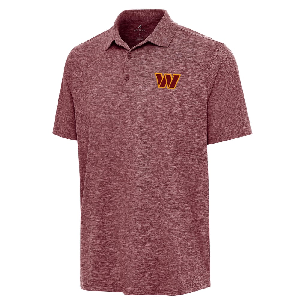 Washington Commanders Antigua Par 3 Polo - Burgundy