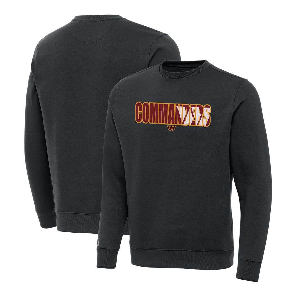 Washington Commanders Antigua Impact Victory Sweatshirt - Charcoal