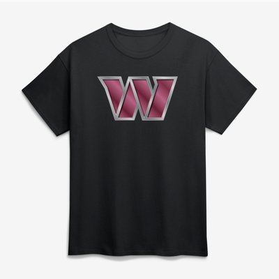 Washington Commanders Big & Tall Forged Mascot T-Shirt - Black