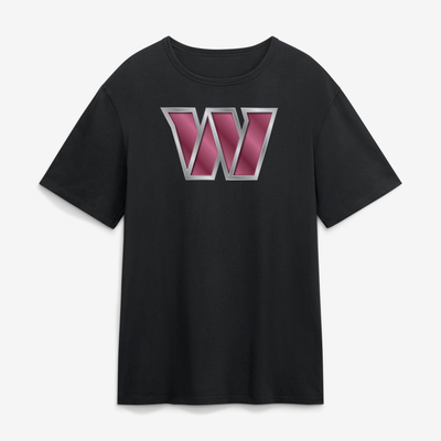 Washington Commanders  Forged Mascot T-Shirt - Black