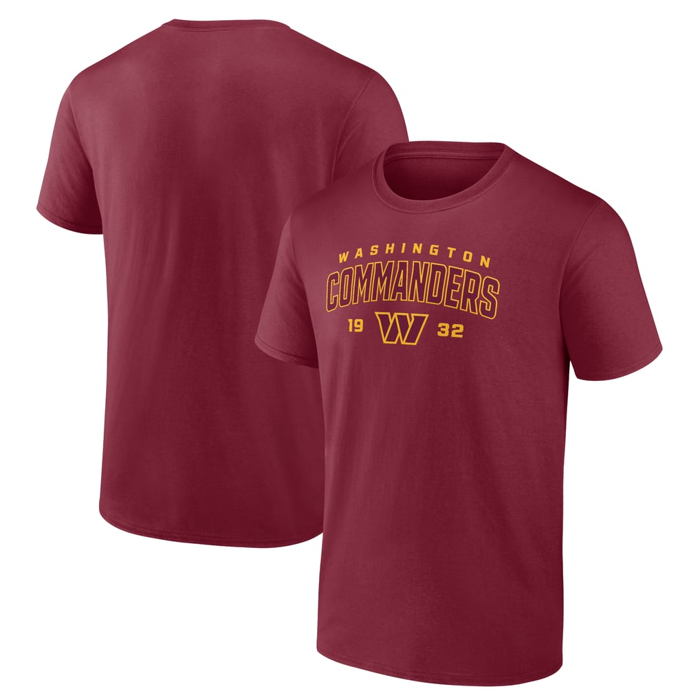 Washington Commanders Rebel T-Shirt - Burgundy