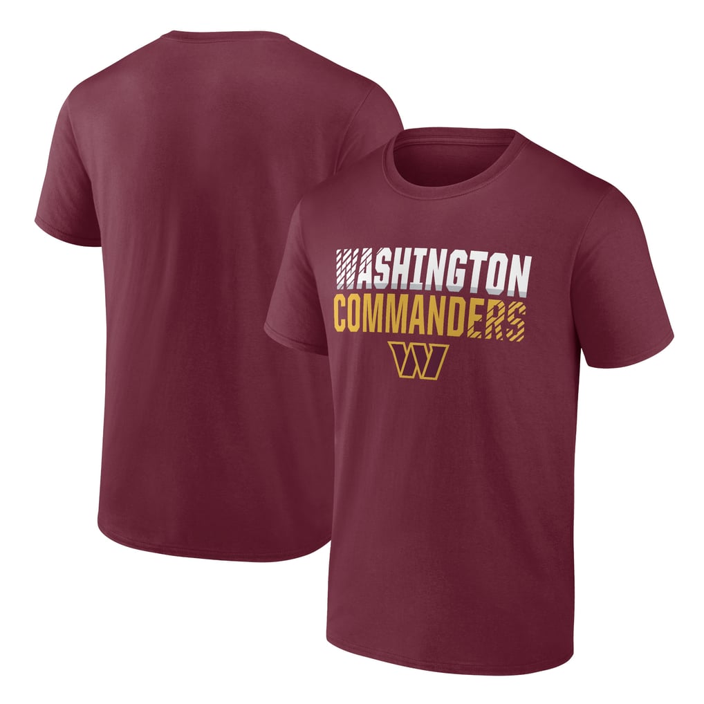 Washington Commanders Team Fade Out T-Shirt - Burgundy