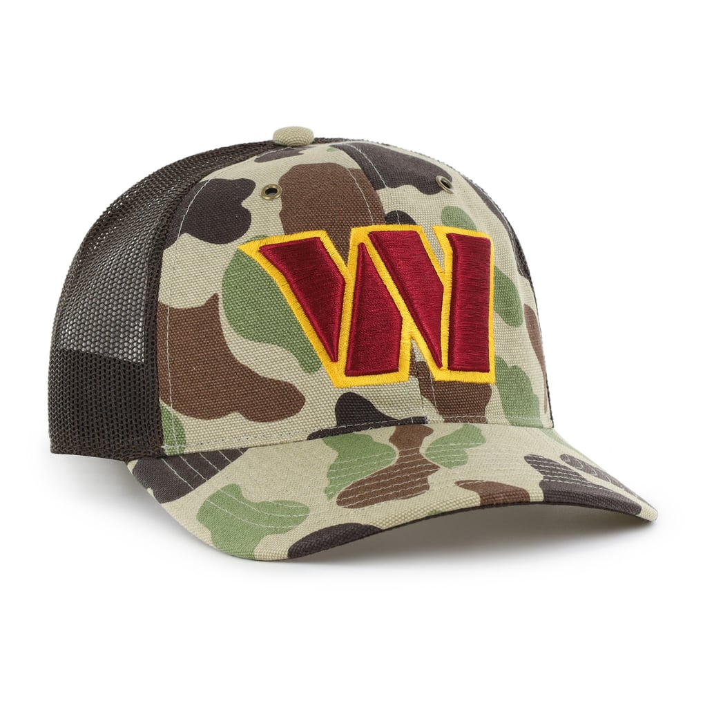 Washington Commanders Carhartt x '47 Adjustable Trucker Hat - Duck Camo