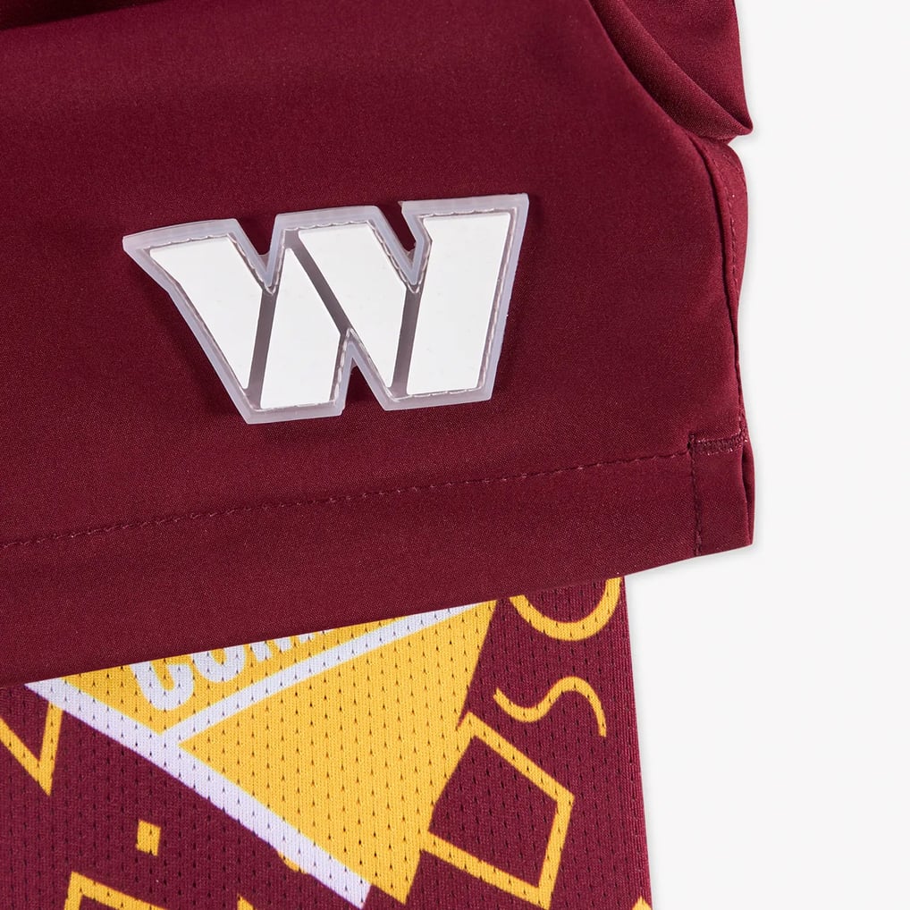 Washington Commanders Chubbies The Secret Lined Swim Trunks - Cardinal