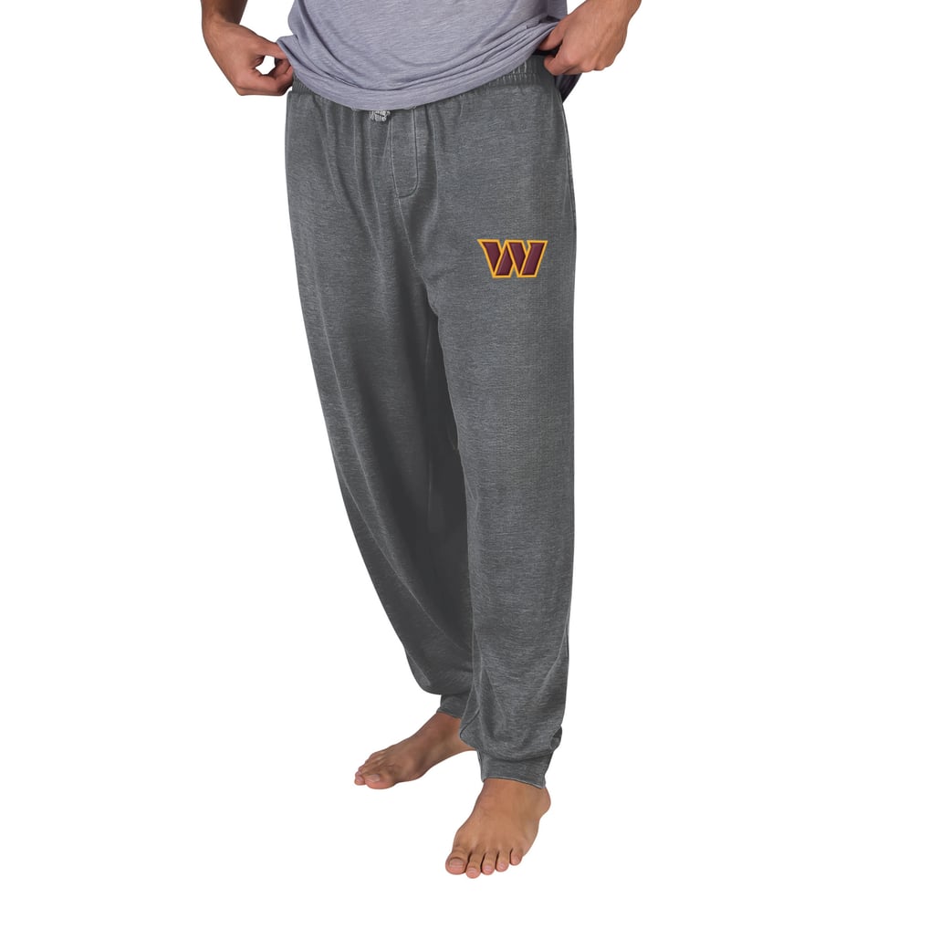 Washington Commanders Concepts Sport Trackside Burnout Wash Cuffed-Leg Pants - Charcoal