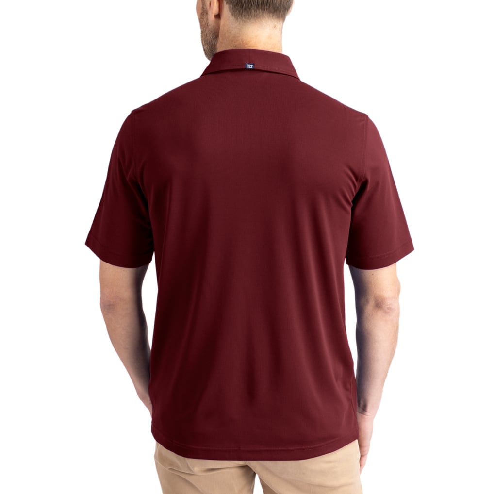 Washington Commanders Cutter & Buck Virtue Eco Pique Polo - Burgundy