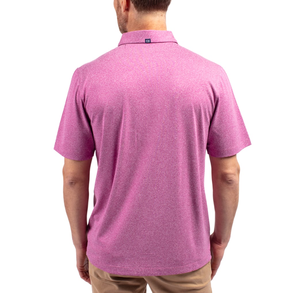 Washington Commanders Cutter & Buck Forge Eco Stretch Recycled Polo - Heather Pink